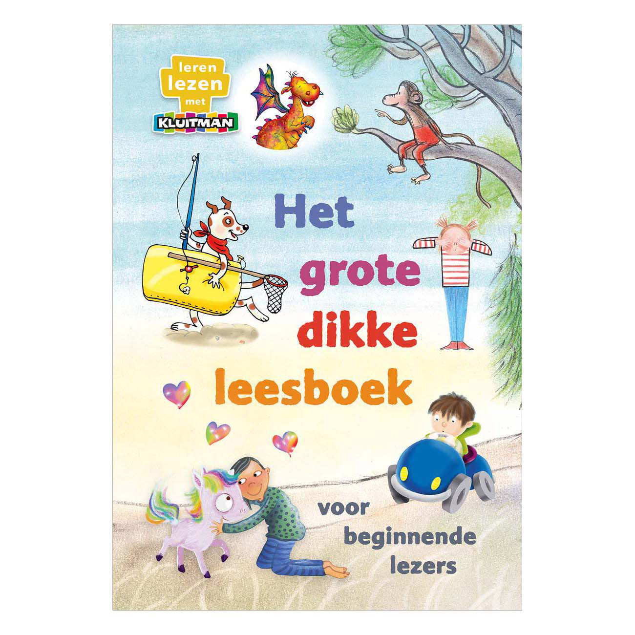 Uitgeverij Kluitman - Uitgeverij Kluitman Het grote dikke leesboek voor beginnende lezers - avi-start m3 en e3