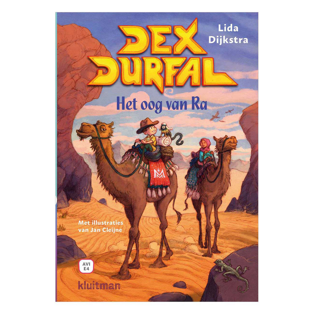 Uitgeverij Kluitman - Uitgeverij Kluitman Dex durfal - het oog van ra - avi e4