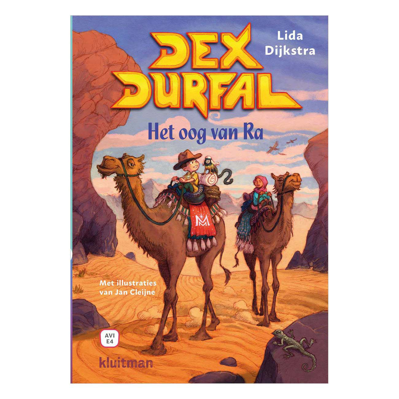 Uitgeverij Kluitman - Uitgeverij Kluitman Dex durfal - het oog van ra - avi e4