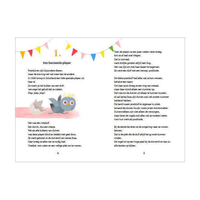 Uitgeverij Kluitman - Uitgeverij Kluitman Winkie de stoere postduif