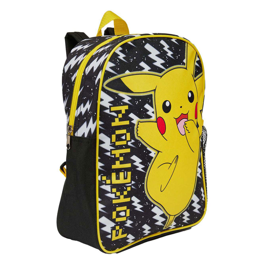 Pokémon rugzak pikachu bliksem met licht