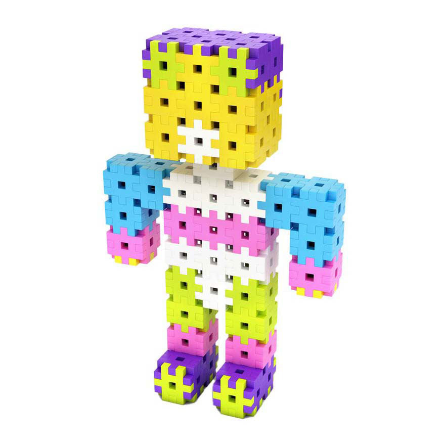 Meli - Meli basic roze bouwblokken 150dlg.
