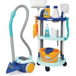 Écoiffier - Écoiffier clean home schoonmaakkar met stofzuiger