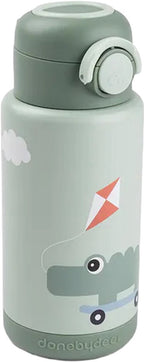Done by deer thermo fles - playground - groen - 340 ml