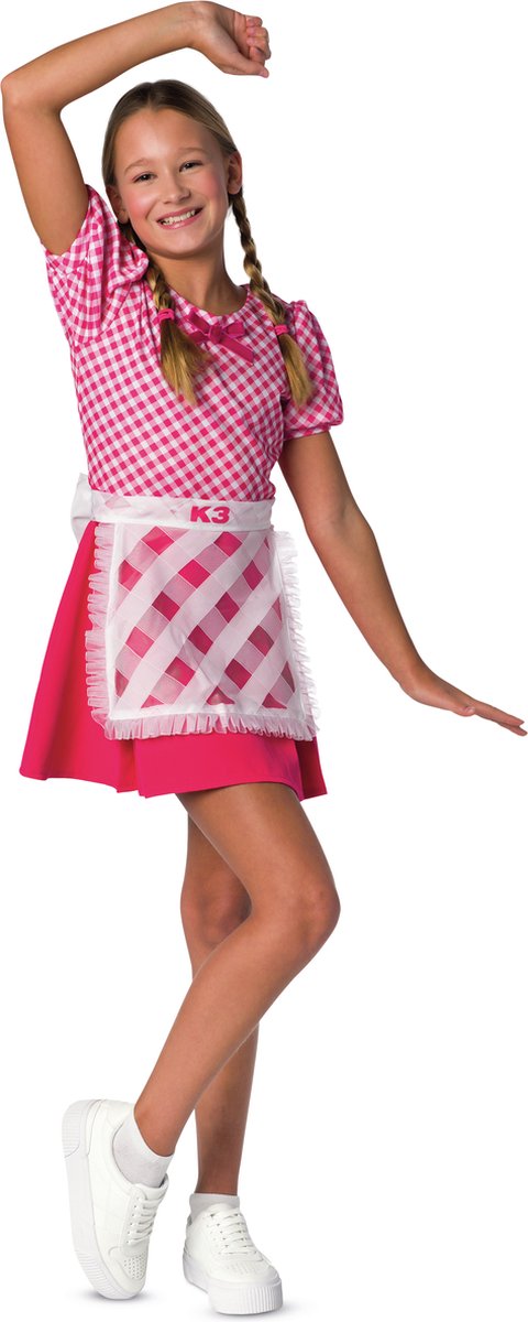 K3 verkleedkleding - verkleedjurk de 3 biggetjes - 9 11 jaar - maat 152