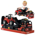 Polesie mammoet volvo vrachtwagen + aanhanger + graafmachine
