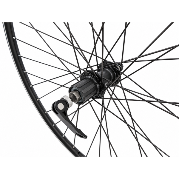 Rms - Rms Achterwiel 28 inch - v-brake snelspan - 100mm - 36-spaaks - 9-11 speed