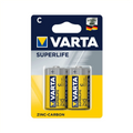 Varta Superlife C R14. Carbone de zinc. par 2. (package suspendu)