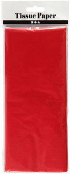 Creativ company tissuepapier rood 10 vellen 14 gr, 50x70cm