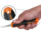 Beta - Evox schroevendraaier tools 1207e tx10 voor schroeven met torx® profiel - verchroomd tip gebruneerd