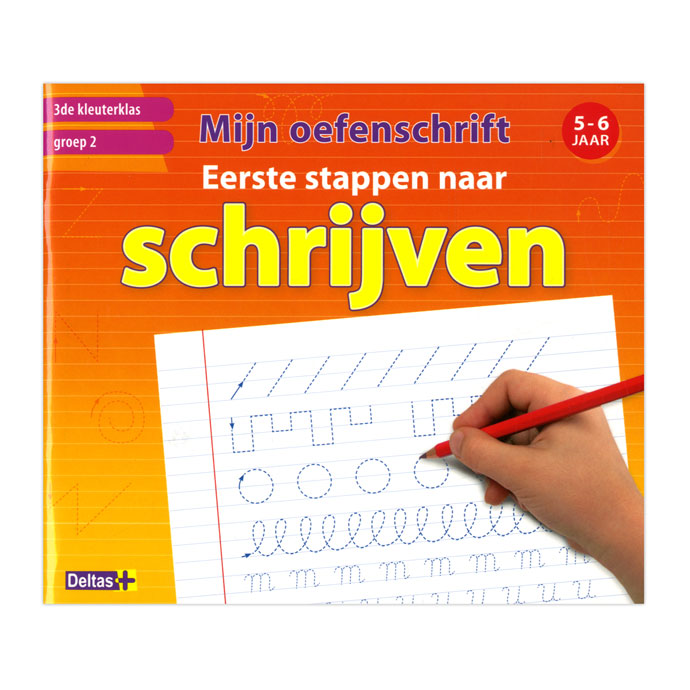 Deltas oefenschrift voorbereidend schrijven 5-6 jaar