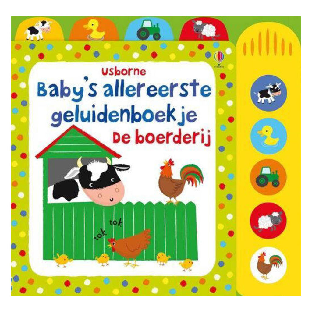 Wpg uitgevers baby's eerste geluidenboek - de boerderij