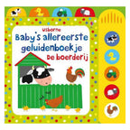 Wpg uitgevers baby's eerste geluidenboek - de boerderij