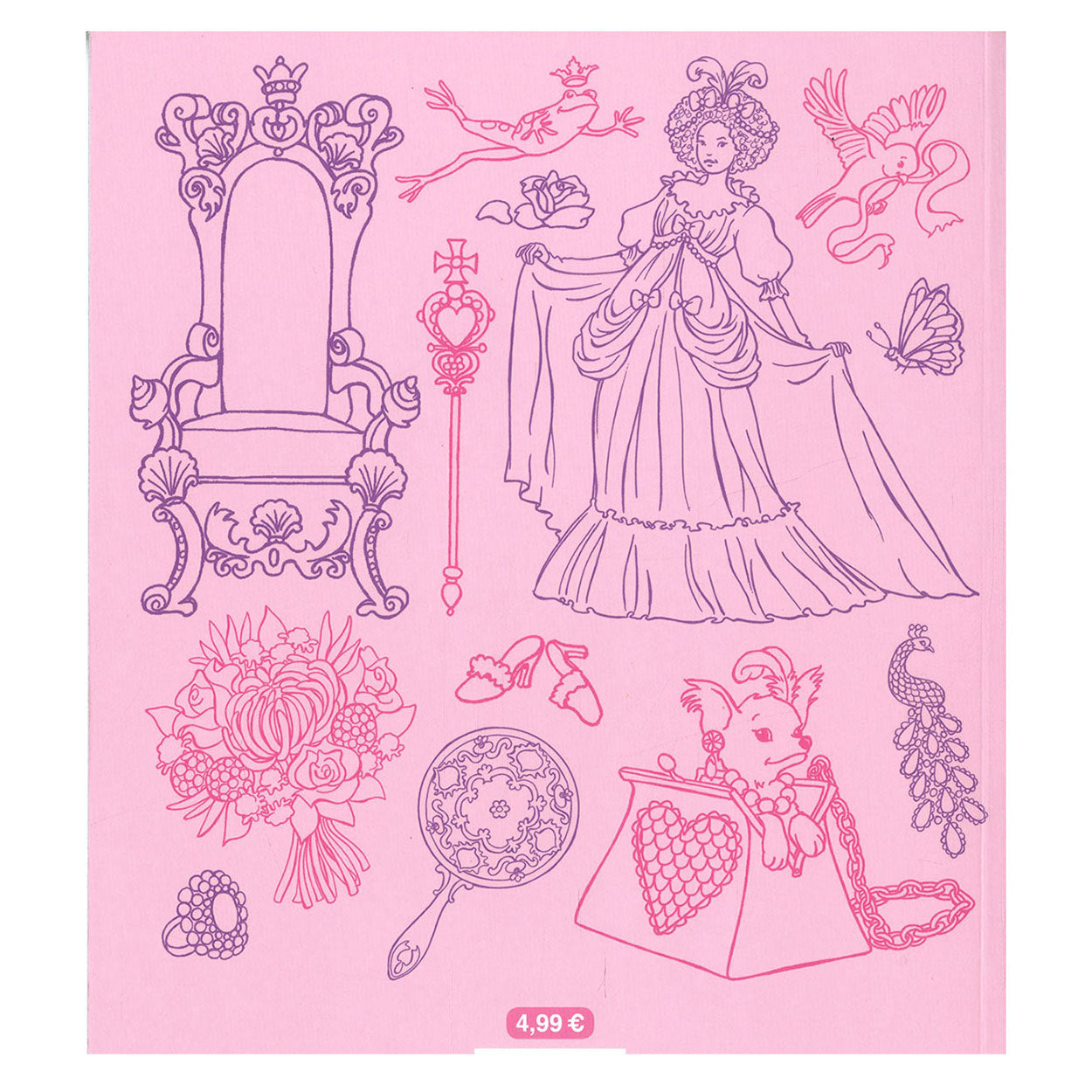 Deltas het mooie prinsessen kleurboek