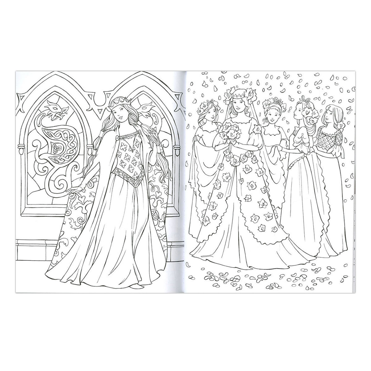 Thimtoys het mooie prinsessen kleurboek