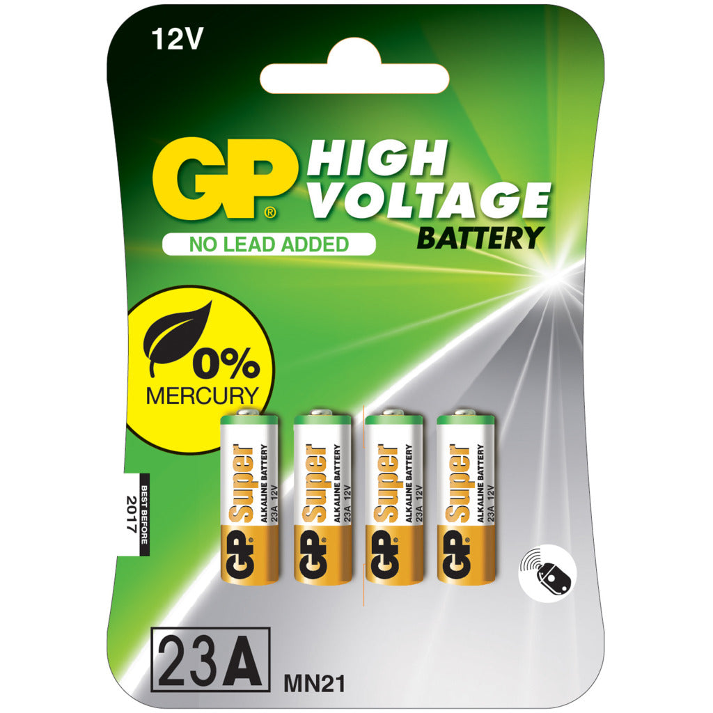 Gp 23a 12 volt alkaline blister 4 3011961