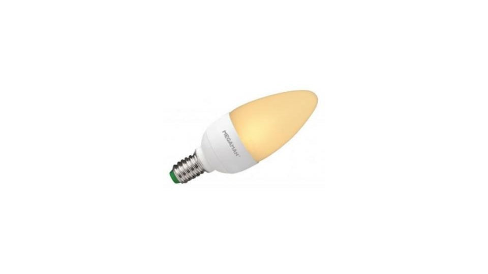 Megaman mm04861 3,5w (21w) e14 dimbare led flame kaarslamp