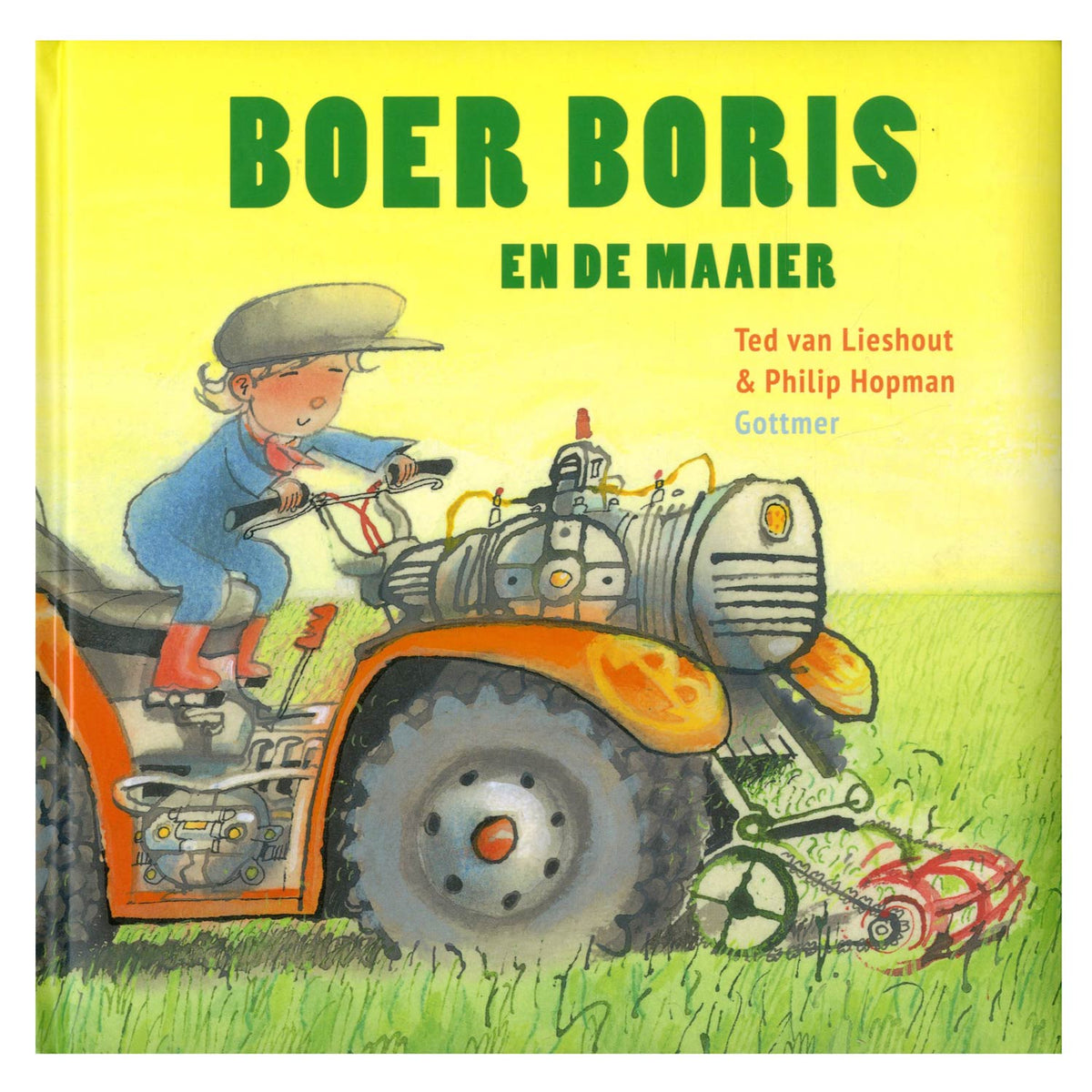 Boer boris en de maaier