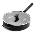 Greenpan smart collection keramische stoofpan met deksel 28 cm zwart