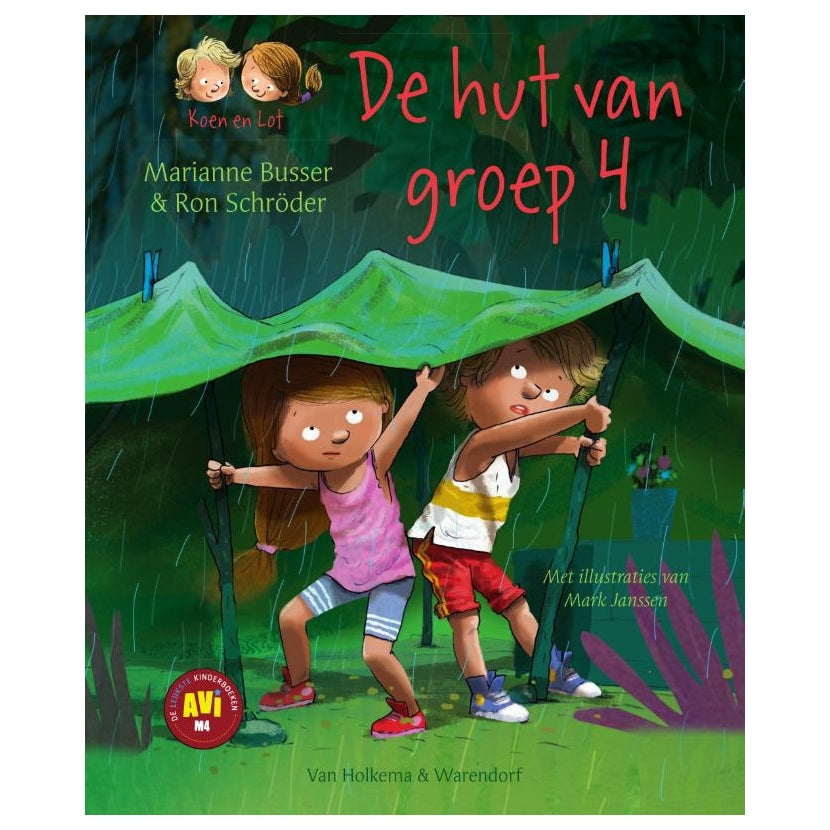 Centraal Boekhuis - Centraal Boekhuis De hut van groep 4 - avi-m4