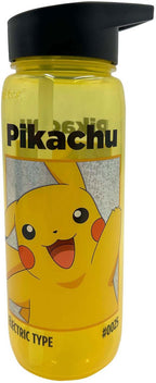 Pokémon - Pokémon pikachu drinkfles geel - 600 ml. met drinktuit