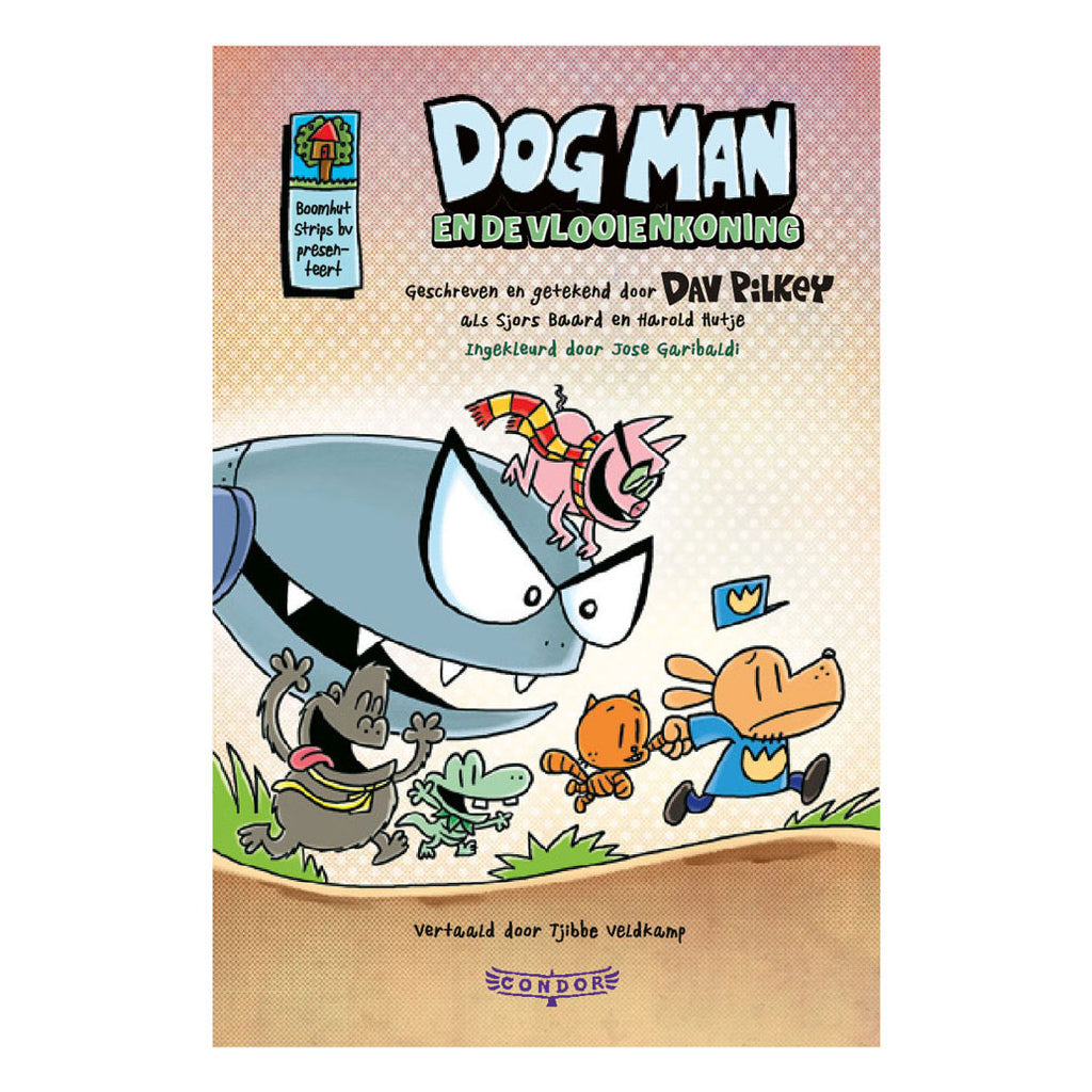 Centraal Boekhuis - Centraal Boekhuis Dog man en de vlooienkoning