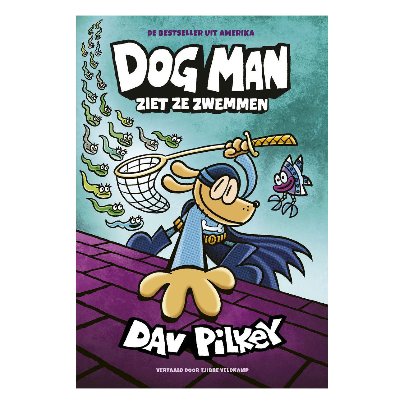 Condor dog man 8 - dog man ziet ze zwemmen