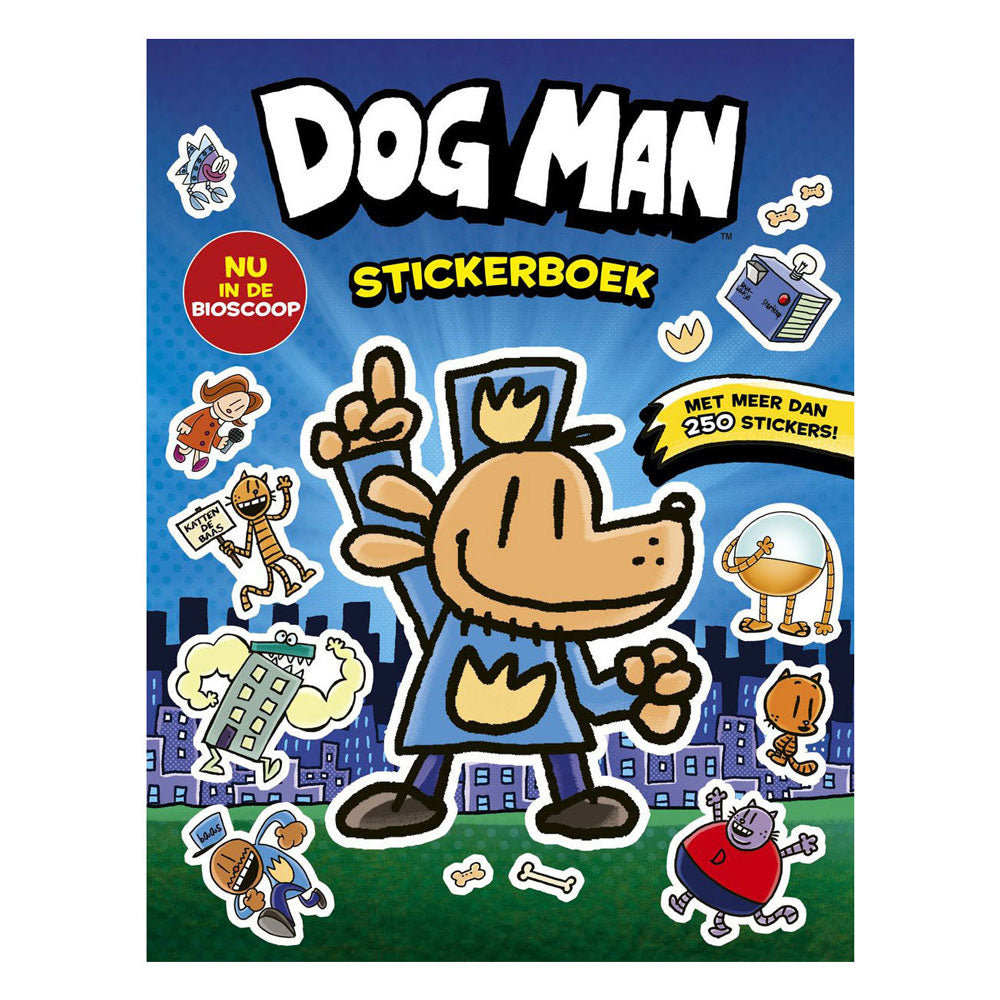 Centraal boekhuis dog man stickerboek