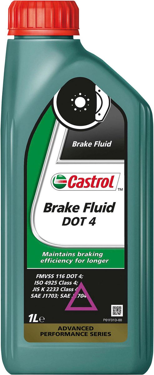 Castrol - Castrol remvloeistof dot4 synthetisch 1l