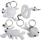 Creativ Company - Creativ Company Https://www.cchobby.nl/figuren-van-textiel-met-sleutelhanger-afm-4-8-cm-wit-4-stuk-1-doos