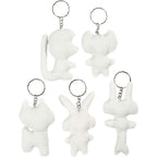 Creativ Company - Creativ Company Https://www.cchobby.nl/figuren-van-textiel-met-sleutelhanger-h-6-10-cm-5-stuk-1-doos