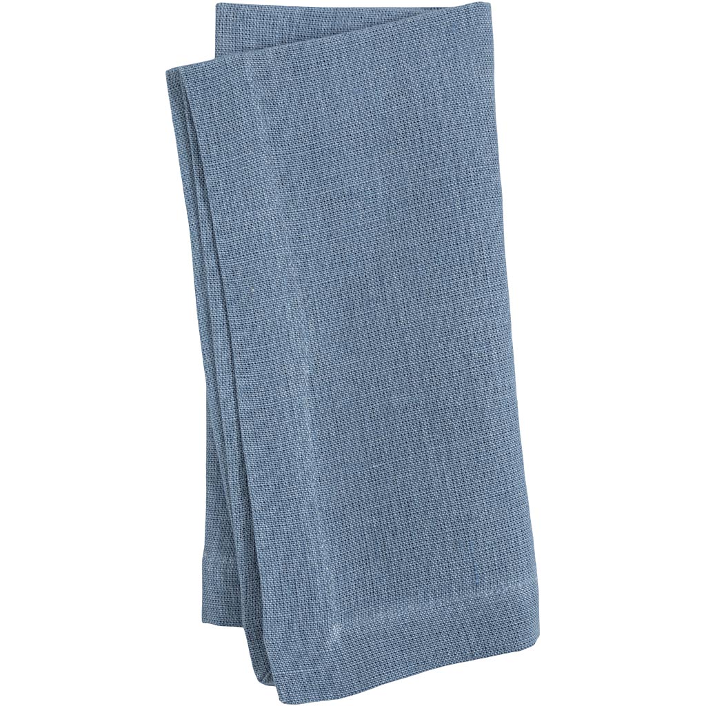 Creativ Company - Creativ Company Https://www.cchobby.nl/stoffen-servet-afm-42x42-cm-185-gr-pigeon-blue-2-stuk-1-doos