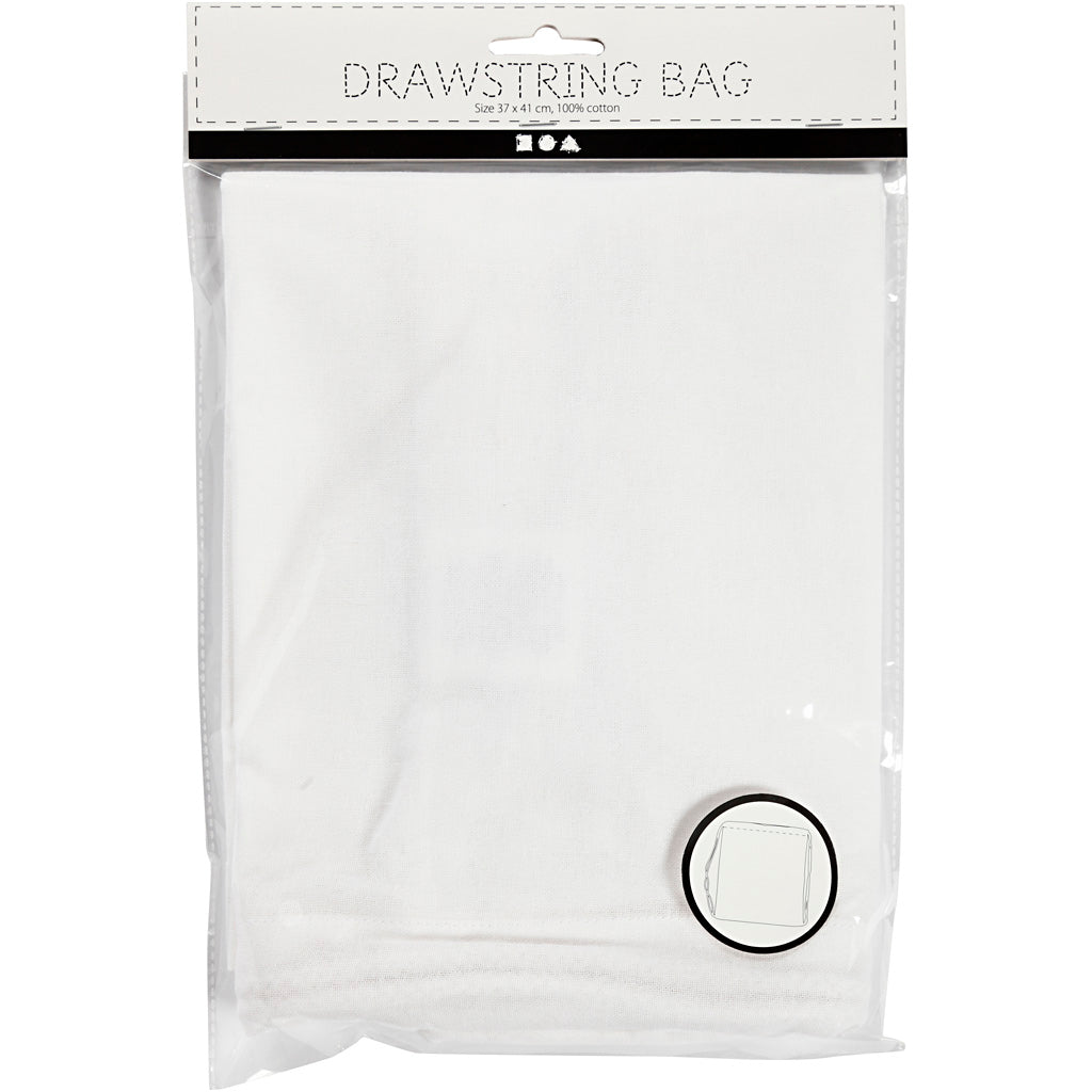 Creativ Company - Creativ Company Https://www.cchobby.nl/tas-met-treksluiting-afm-37x41-cm-130-gr-wit-1-stuk