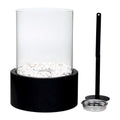 JHY - JHY design 5052 tafel vuurpot 20.9x29.2 cm zwart