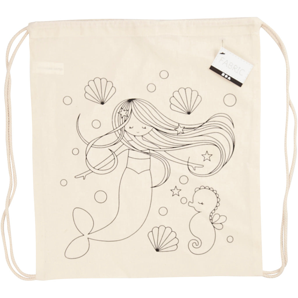 Creativ Company - Creativ Company Https://www.cchobby.nl/rugzak-zeemeermin-afm-37x41-cm-110-gr-licht-naturel-1-stuk