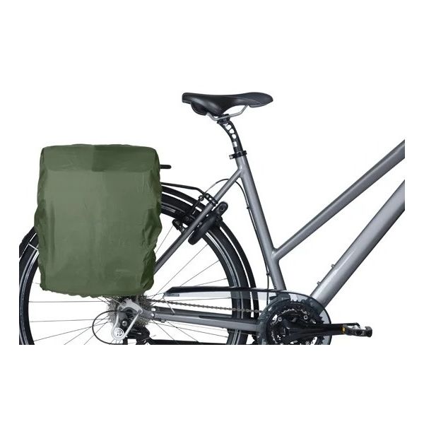 BASIL - BASIL Fietsschoudertas move mik studs 14 liter 14 x 24 x 34 cm - bruin
