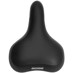 Fietszadel Edge Towny met memory foam - zwart