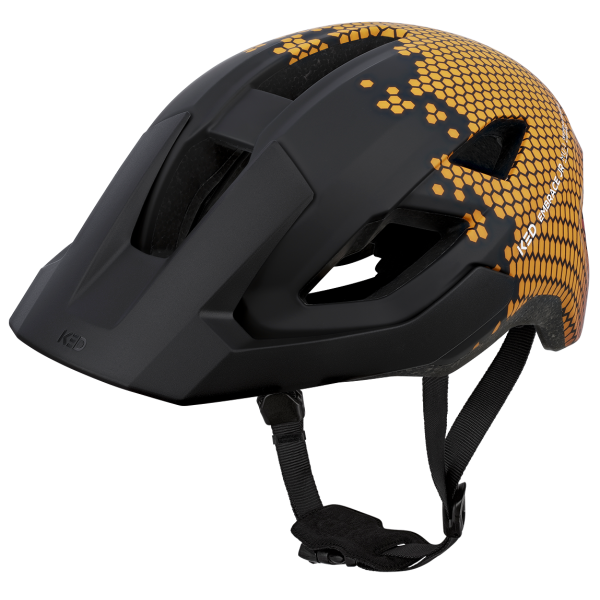 Ked - Ked Fietshelm embrace jr s-m (52-58cm) - mat zwart bordeauxrood