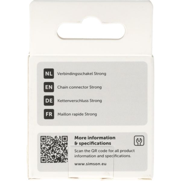 Simson - verbindingsschakel strong 1/2x1/8