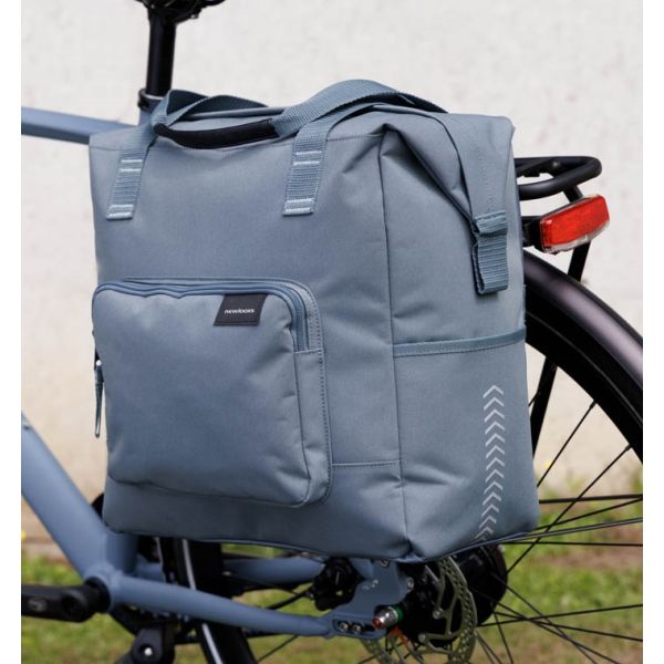 Burgers - New Looxs - Burgers - New Looxs Tas new looxs tulum camella enkel | grijs/groen| 26l
