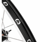 Shimano - Achterwiel 28" aluminium zac 2000 velg zwart/zilver - sg-c6001-8r nexus 8 naaf en rvs spaken