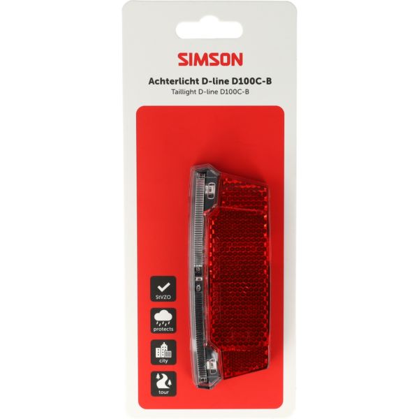 Simson - aurora achterlicht d-line d100c