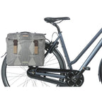 BASIL - BASIL Dubbele fietstas elegance mik 40 - 49 liter - chateau taupe