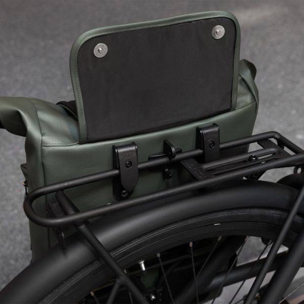 Dutchperfect - single rolltop tas 20l groen recycled