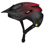 Ked - Ked Fietshelm pector me-1 m (52-58cm) - mat rood/zwart
