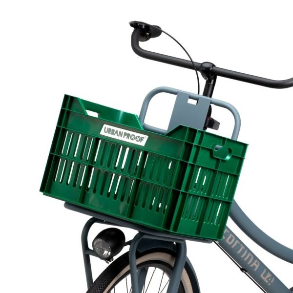 Dutchperfect urban proof krat 30l groen retro green 40x30x25