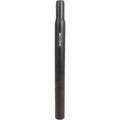 Zadelpen kaars ø27,2mm 300mm aluminium - zwart