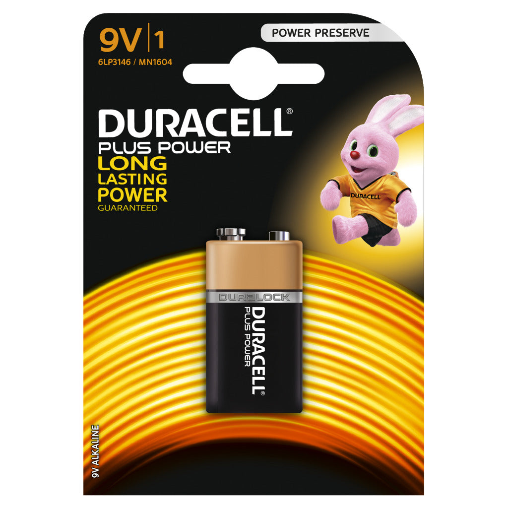 Duracell plus power batterij 9v krt a 1