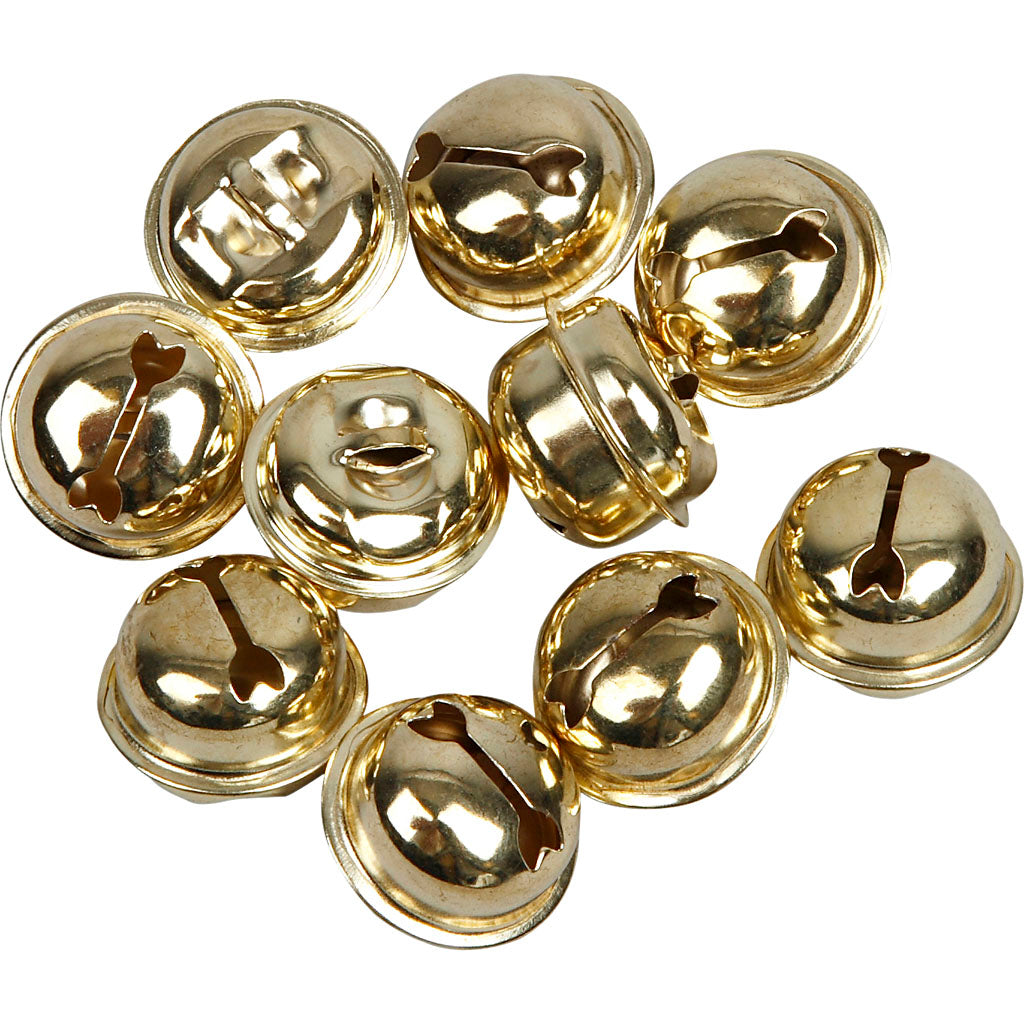 Creativ Company - Creativ Company Https://www.cchobby.nl/belletjes-d-13-15-17-mm-goud-12-div-1-doos
