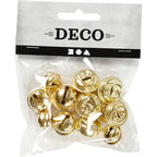 Creativ Company - Creativ Company Https://www.cchobby.nl/belletjes-d-13-15-17-mm-goud-12-div-1-doos